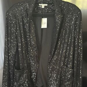 Black Sequin Jacket